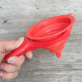 Collapsible Expandable Silicone Funnel With Handle